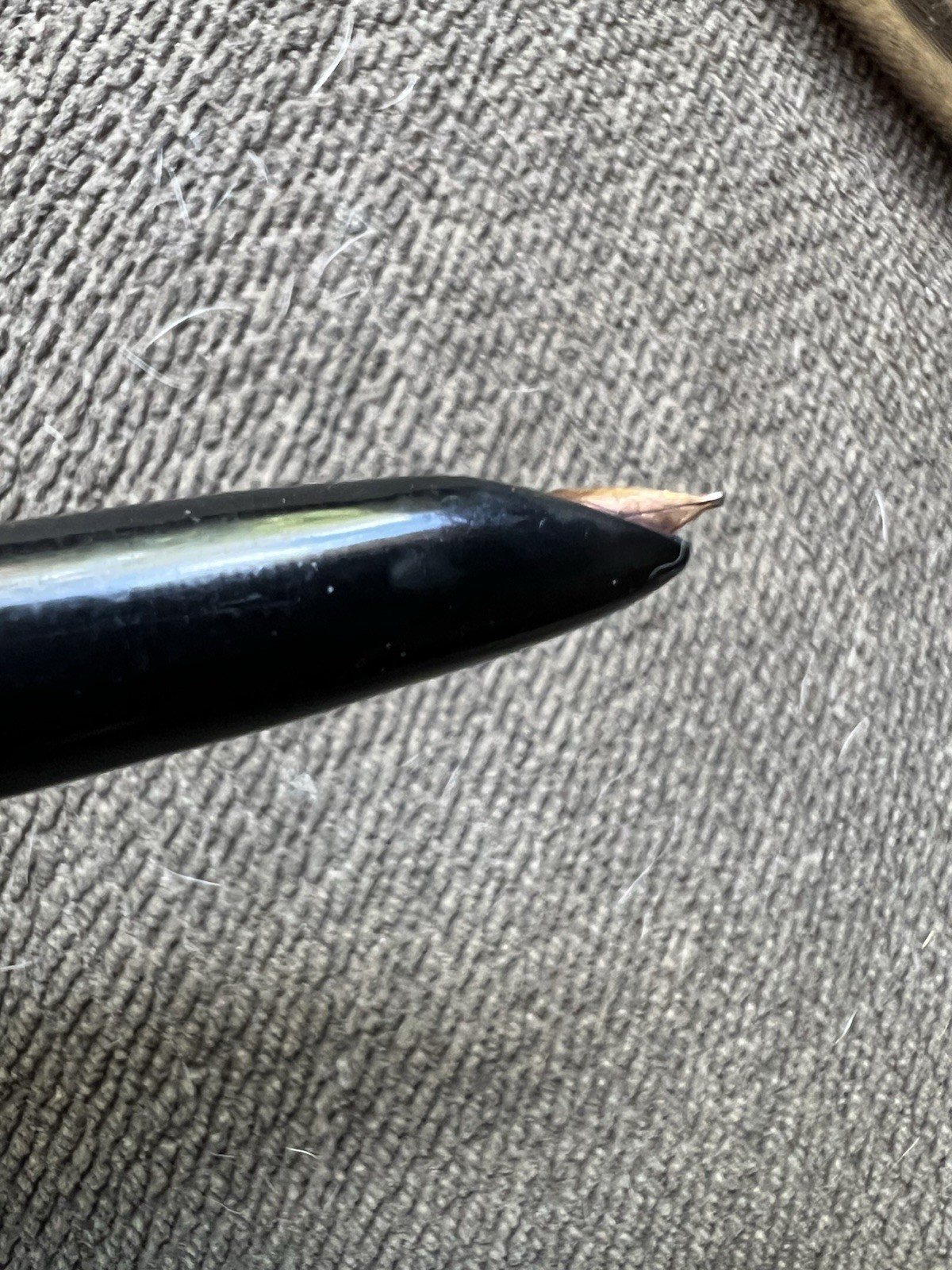 Vintage Parker 51 Aerometric Black Fountain Pen Gold Filled Cap For Restoration