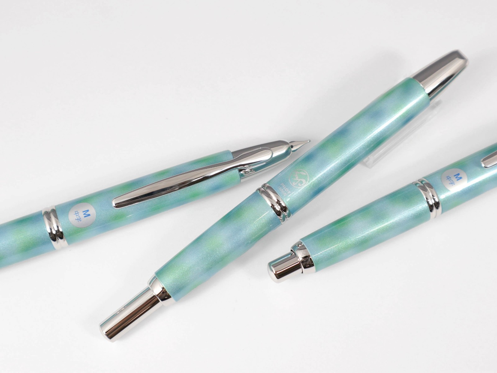 Pilot Capless Water Lilies by Monet 18K Usagiya Original Medium Fine FM